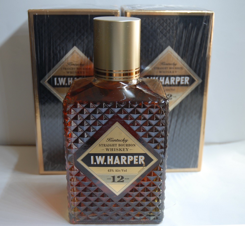 未開封品 I.W.HARPER IWハーパー 12年 バーボン 750ml 箱付き 2本