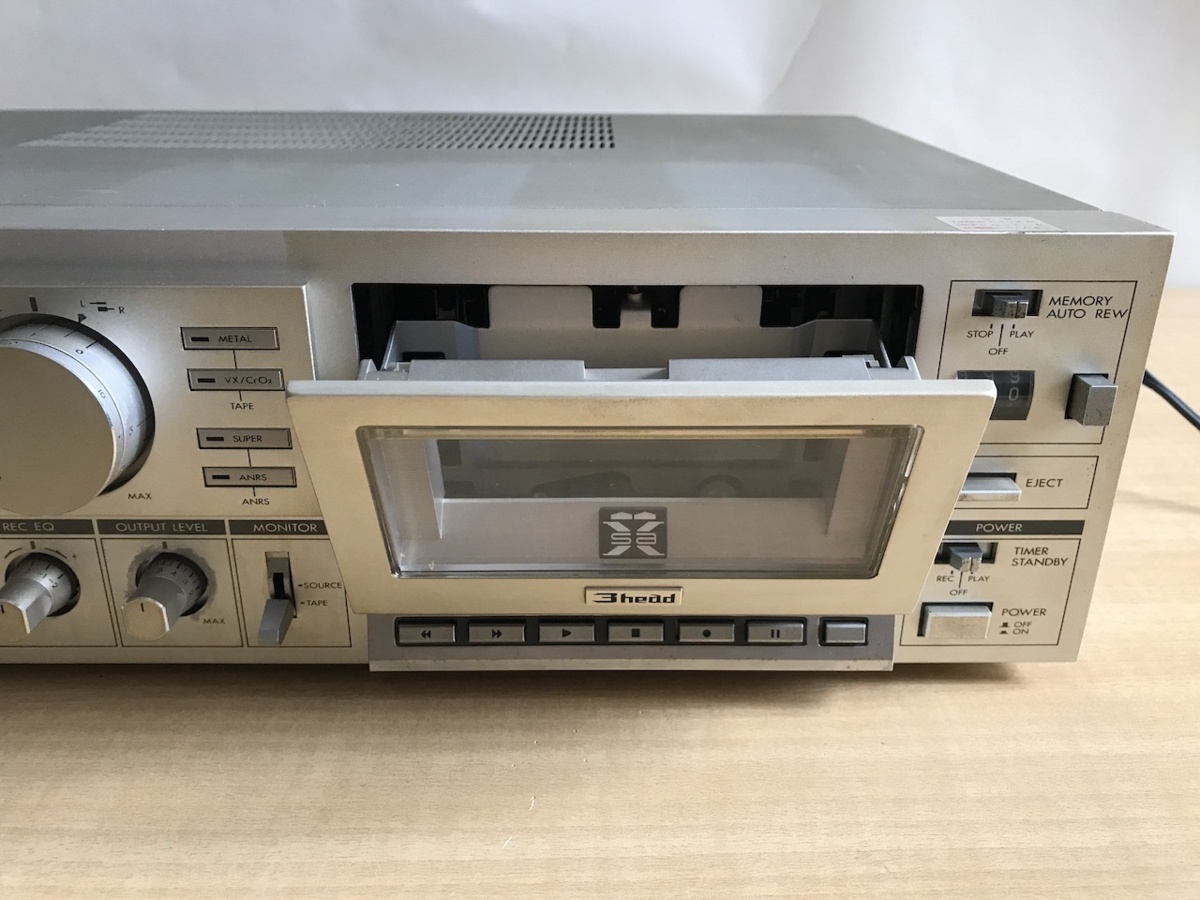 VICTOR KD-A77 ジャンク品 電源OK 動作NG カセットデッキ ビクター