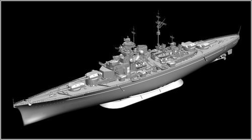 【即納】 ドイツレベル プラモデル(中古品) ビスマルク ドイツ海軍戦艦 1/350 その他