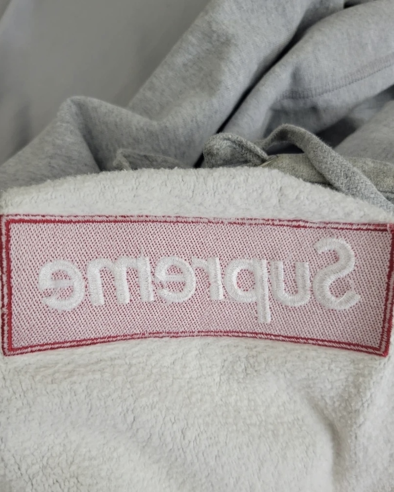 [ новый товар не использовался стандартный товар ]Supreme Box Logo Hoody серый размер M редкость товар 
