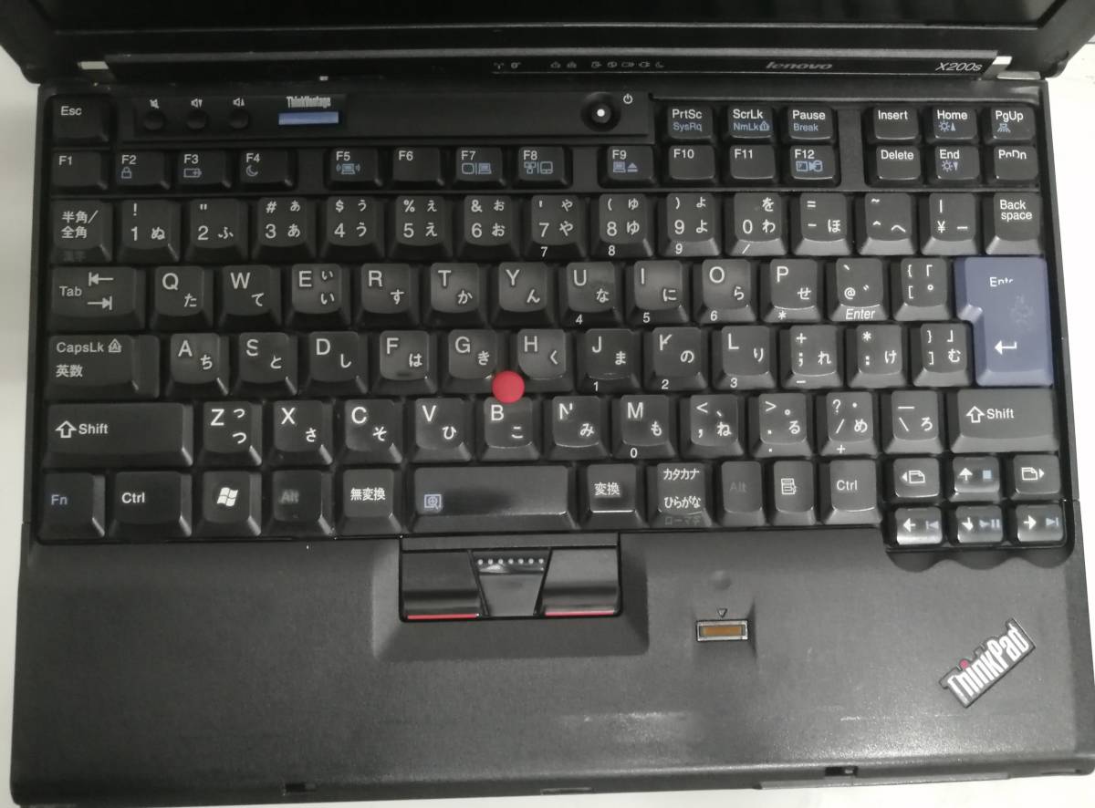 500円スタート(ジャンク品) Lenovo Thinkpad X200s_画像2