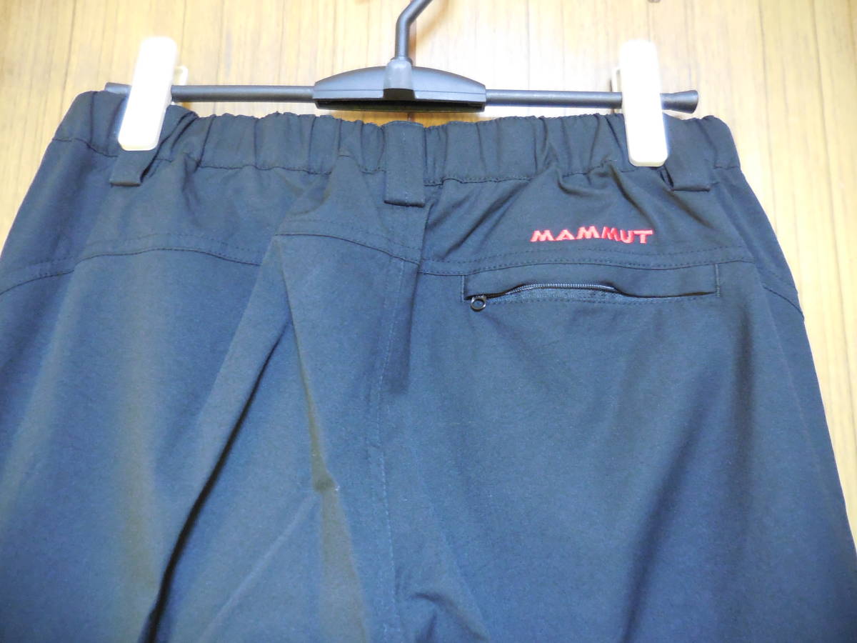 MAMMUT マムート BOMBOO Light 3/4 2in1 Pants Men 黒 L W79-85(男性用