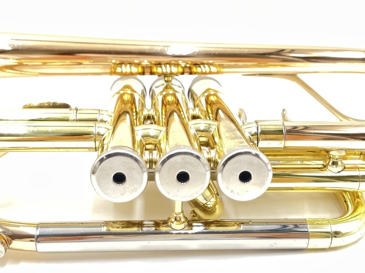 トランペット コルネット YAMAHA YCR-3310 ロングコルネット 管楽器 吹奏楽 マウスピース ハードケース付 ロングタイプ 動作確認済