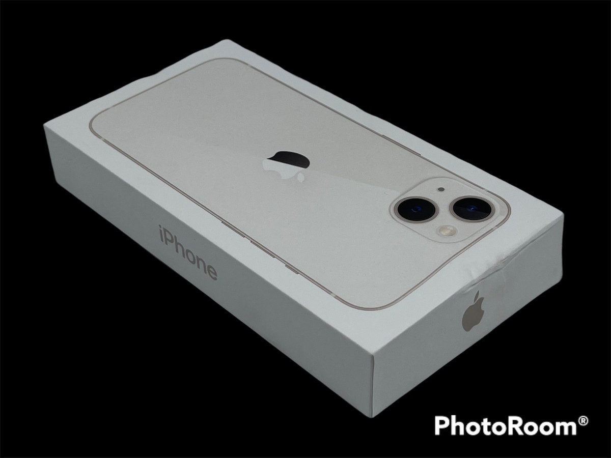 品 Apple iPhone 13 128GB スターライト SIMフリー MLND3J/A IMEI 
