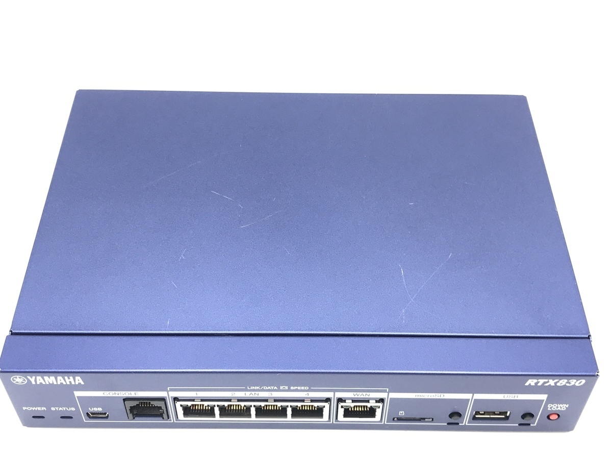 2021人気の マリーズヤマハ ギガアクセスVPNルーター RTX830 veme.fi