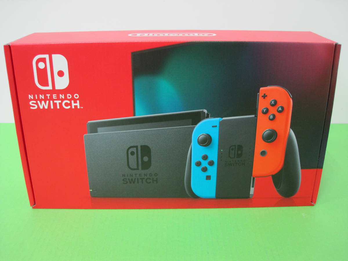 相場 Nintendo Switch ネオンブルー・レッド 本体 新品未開封 家庭用