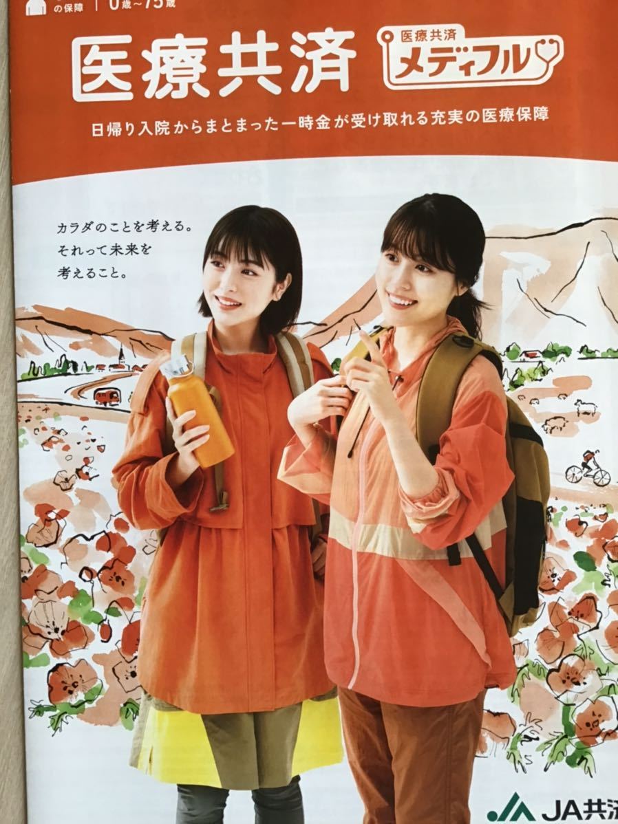 Yahoo!オークション - 浜辺美波 有村架純 JA共済期間限定パンフ Yahoo!オークション - 浜辺美波 有村架純 JA共済期間限定パンフ