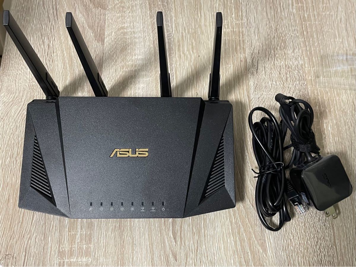 ASUS WiFi 無線 ルーター WiFi6 2402+574Mbps RT-AX3000 