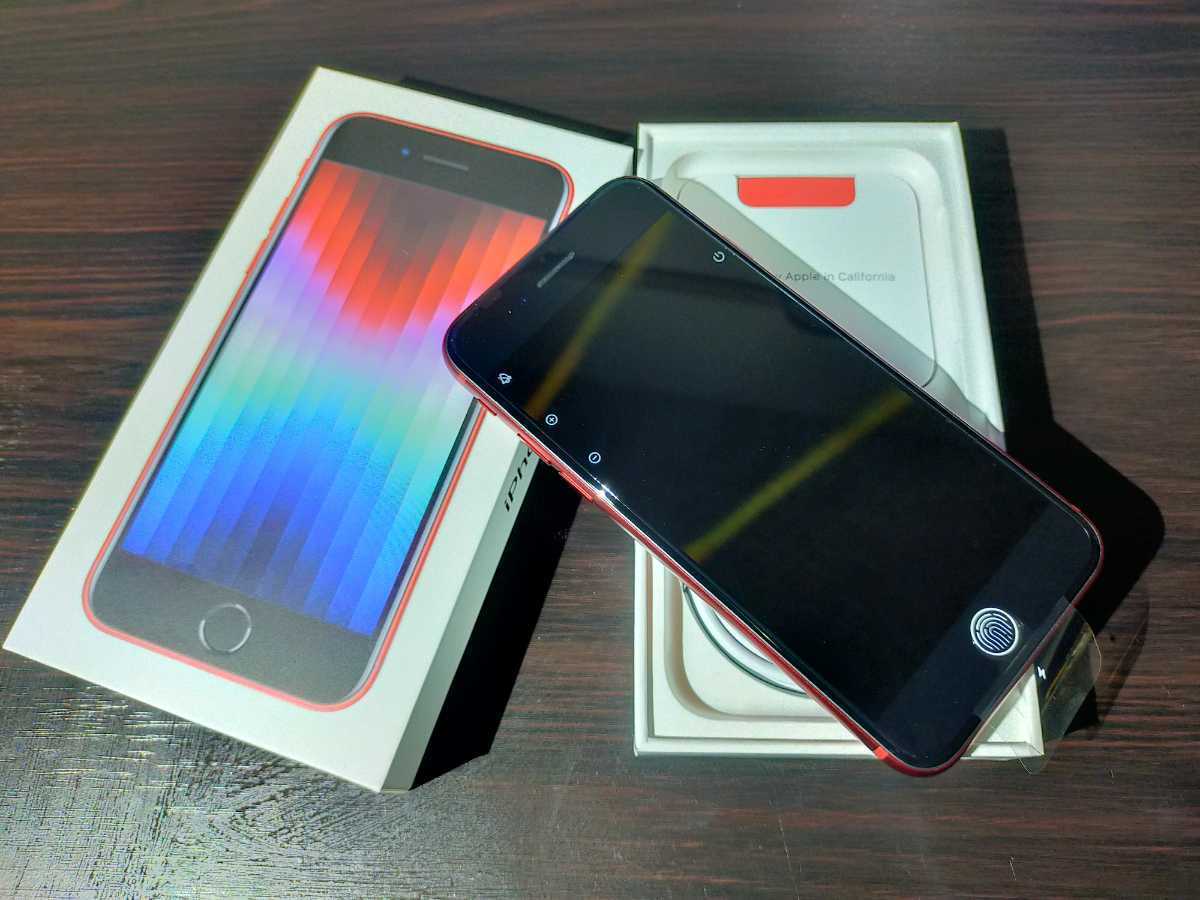 1円〜 Apple iPhone SE 第3世代 128GB レッド SIMフリー(iPhone)｜売買 