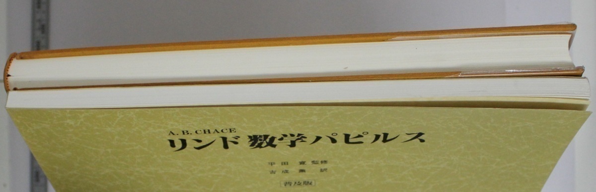 数学『普及版 リンド数学パピルス 古代エジプトの数学 全2冊