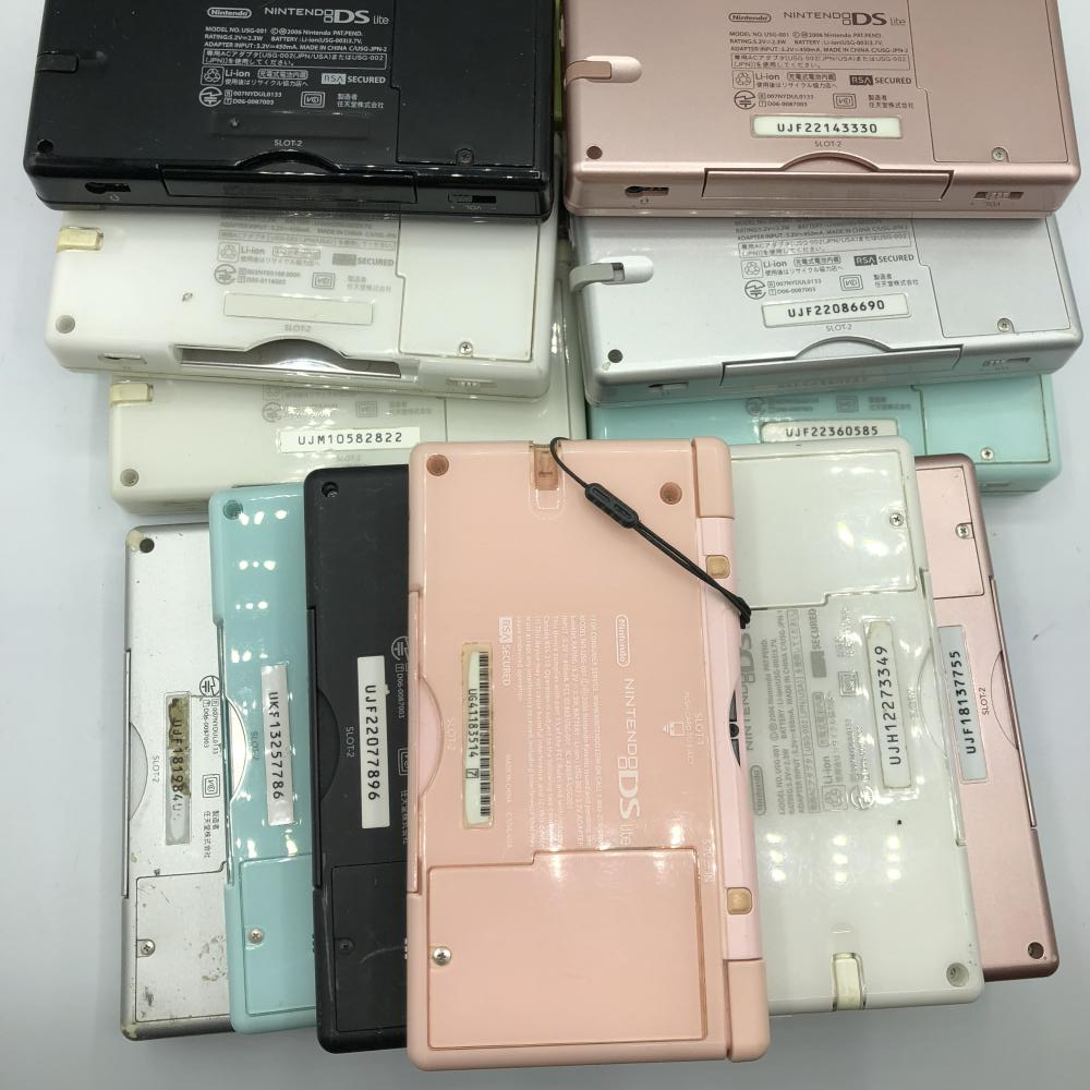 【中古】本体）【ジャンク】DS 5台 DS Lite12台 DSi 5台 DSiLL 1台 本体のみ 合計23台_画像2