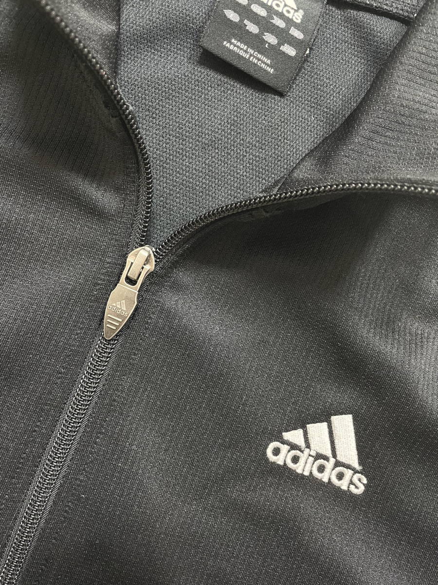  Adidas adidas jersey jersey sport wear training wear Logo zipper stone .4172