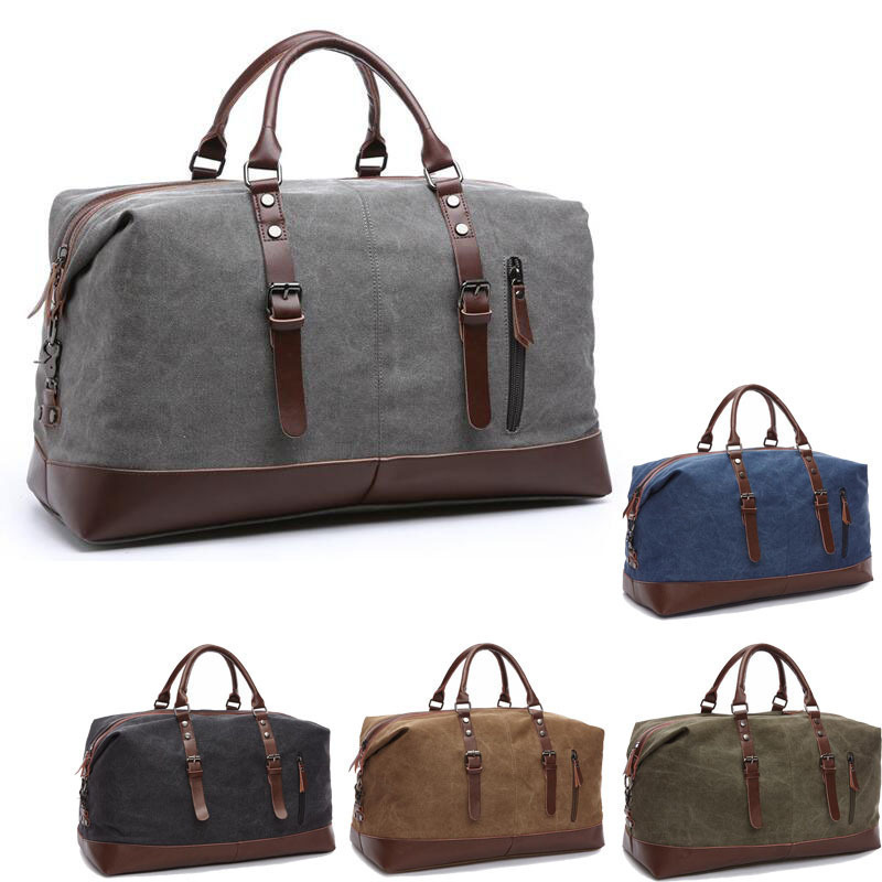  Boston bag travel bag bag super high capacity fine quality canvas canvas leather bottom men's 2WAY shoulder attaching travel business trip 4 day 3.