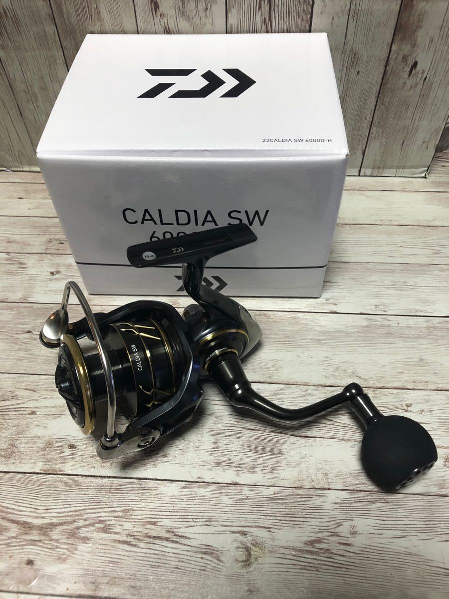 1度だけ使用!2022年 新製品 ダイワ 22カルディア SW 6000D-H 22年