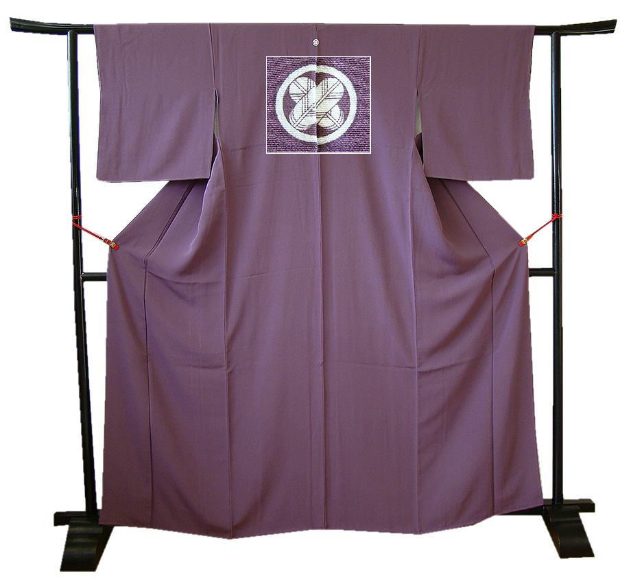 SALE/60%OFF】 仕立上り 正絹 色無地 えびぞめ色 極上一越地 お茶事
