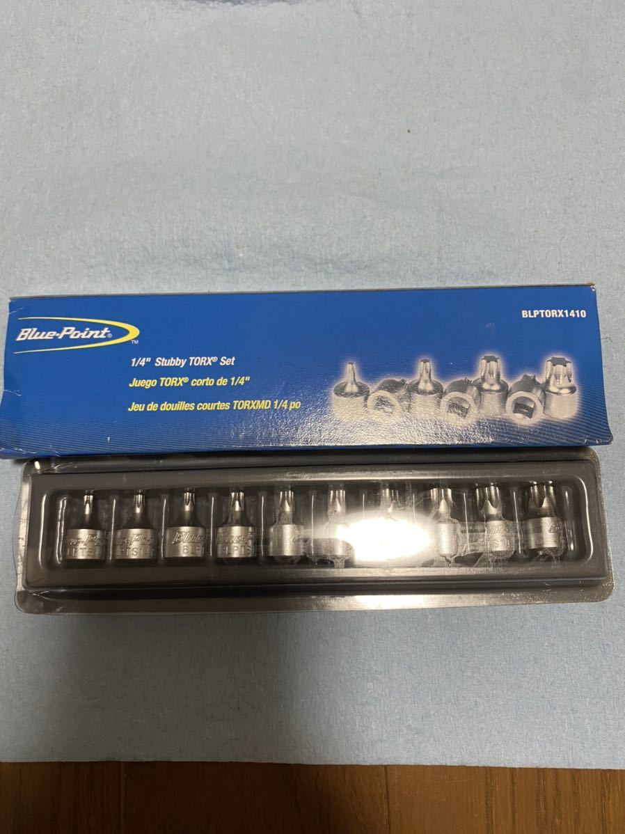 スナップオン ブルーポイント BluePoint 1/4 トルクス ビット スタビ