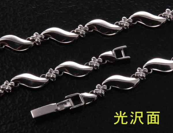 ☆Pt850製・綺麗なリバーリブルNC・41.5cm・25.7g/IP-3416