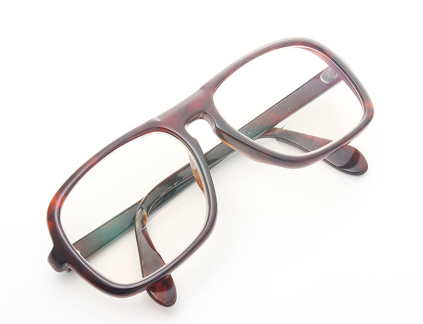 * beautiful tortoise shell made * two -ply burnt point. farsighted glasses *37.6g/IP-6197