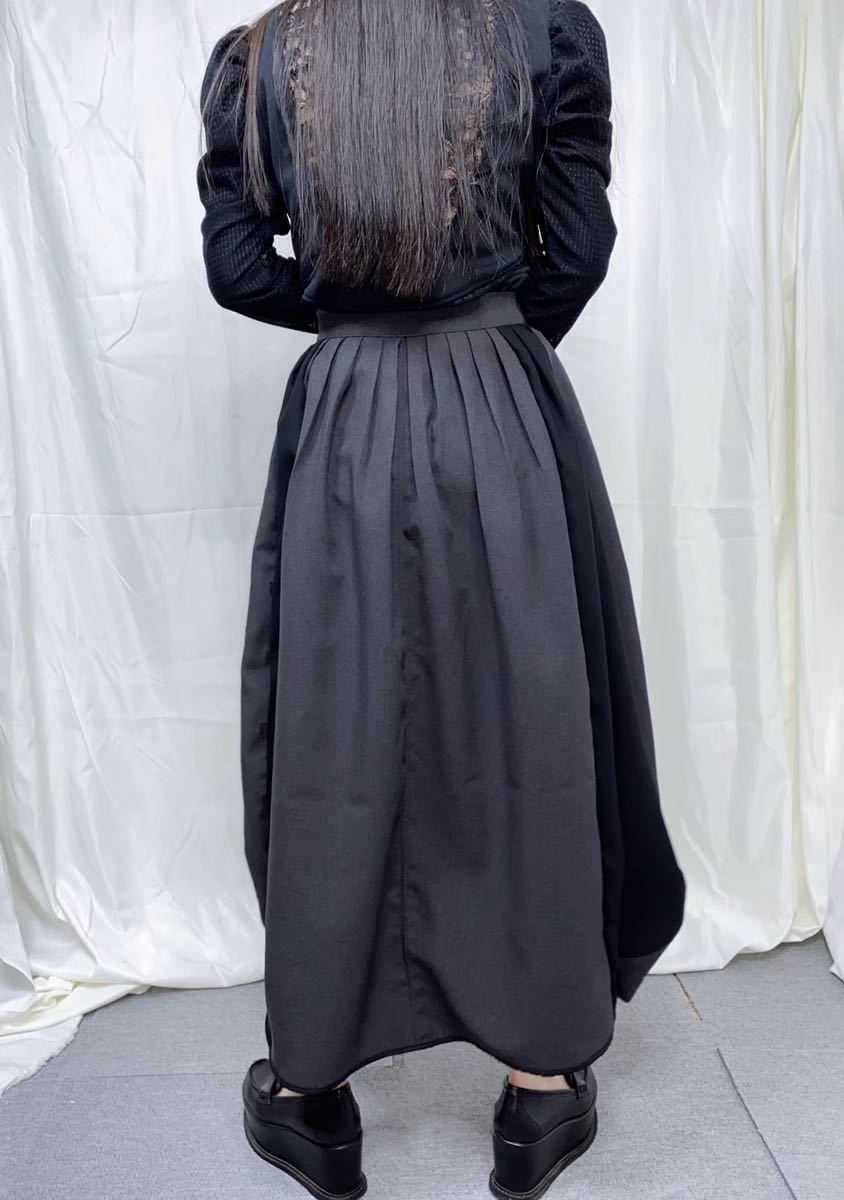 tuck design skirt 6005 meikeiin handmade