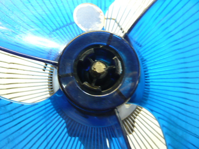 ☆昭和レトロ NEC NF-300JP 扇風機 青羽根 3枚羽根 ビンテージ!160