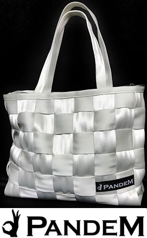 【M's】パンデム PANDEM ハーネスストリング バッグ (ホワイト)／／トートバッグ エコバッグ メンズ レディース パーツメーカー 大人気