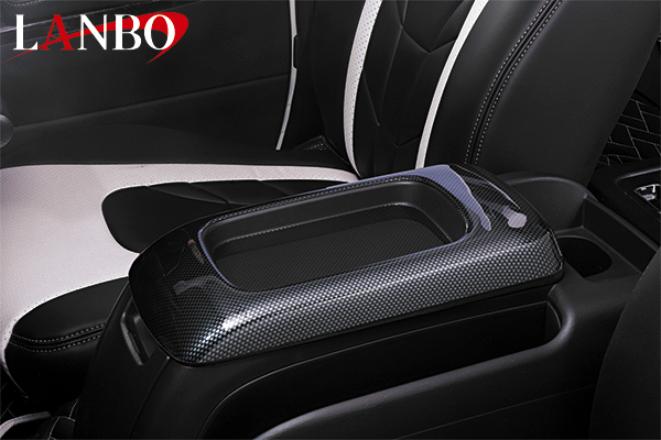 [M\'s] Hiace 200 series (1/2/3/4/5 type S-GL)LANBO 3D interior panel 10 piece set ( white crystal car in 070)|| Toyota Ran bo