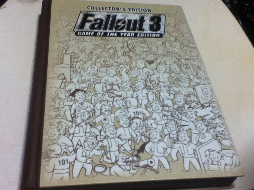 海外攻略本 フォールアウト3 Fallout 3 Game of the Year Collector's Edition: Prima Official Game Guide 付録マップ無し