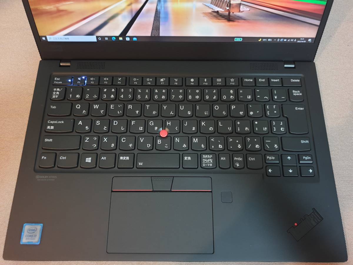 ヤフオク! - 美品 ThinkPad X1 Carbon Gen7 Core i7 8565U 16...