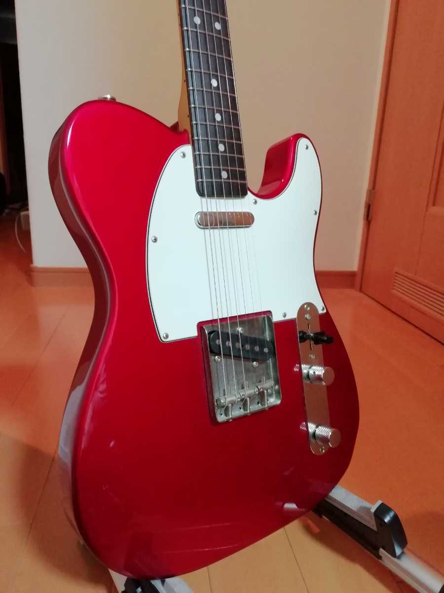 ■ 美品 フェンダー テレキャスター Fender CAR キャンディ アップル レッドジャパン Telecaster_画像1