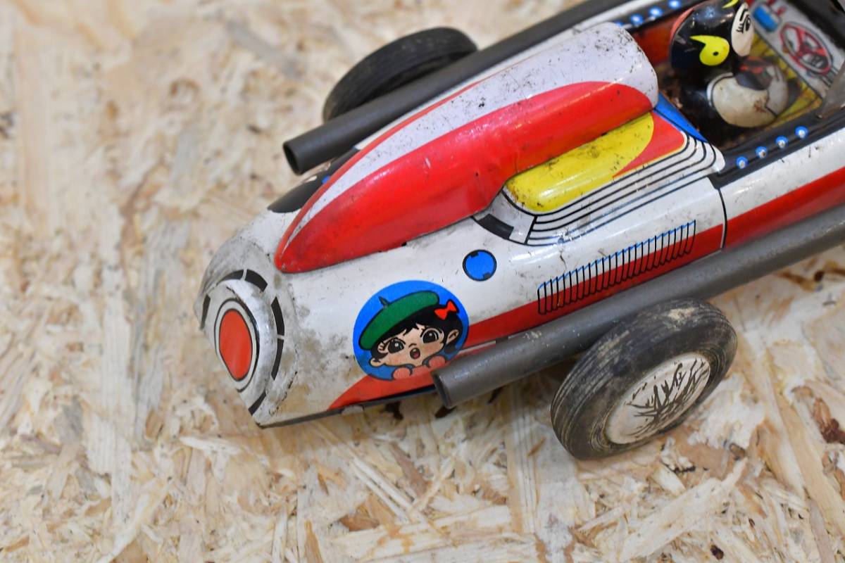 昭和 レトロ 当時物 ブリキ 車 スポーツカー 三浦トーイ 日本製 昭和 レトロ 当時物 ブリキ 車 スポーツカー 三浦トーイ 日本製