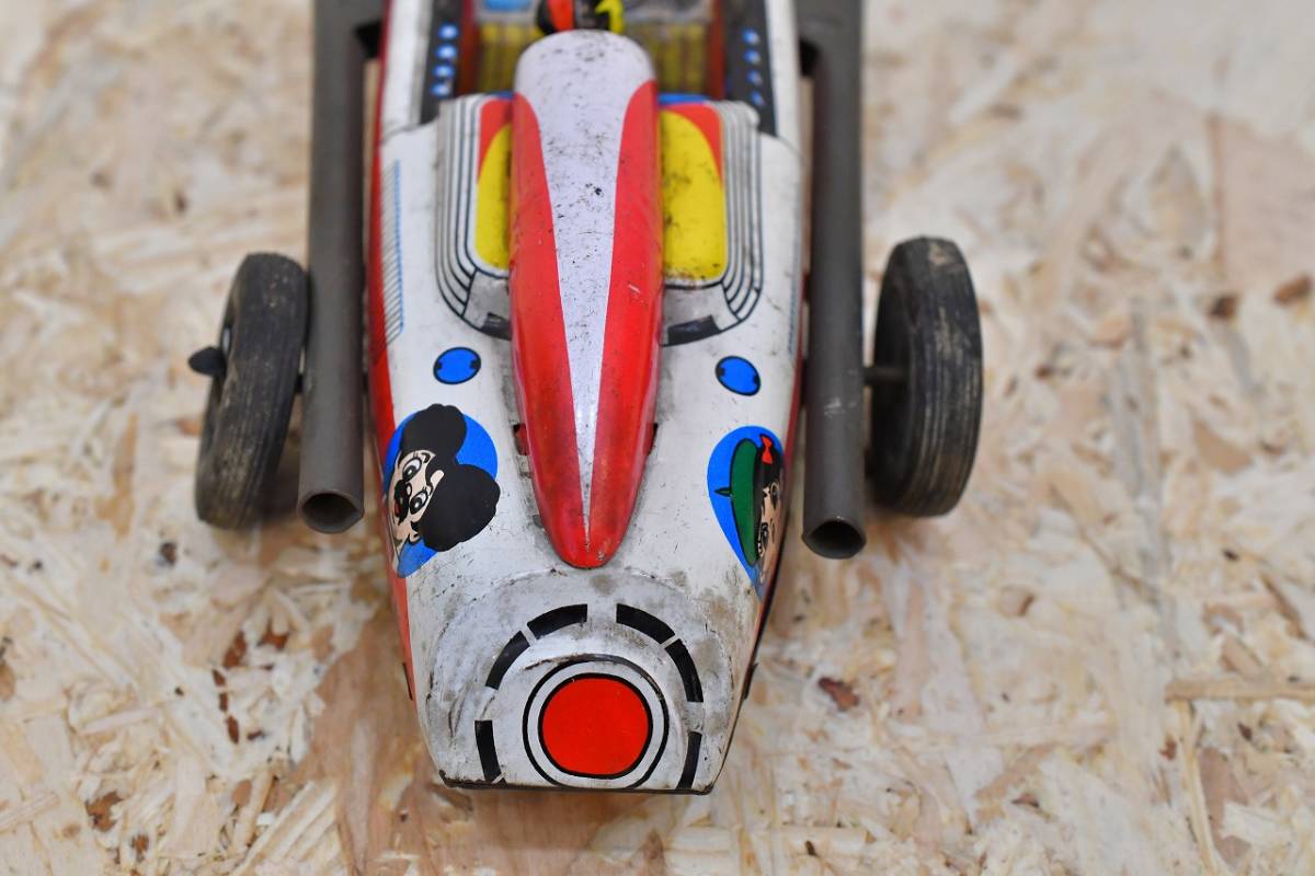 昭和 レトロ 当時物 ブリキ 車 スポーツカー 三浦トーイ 日本製 昭和 レトロ 当時物 ブリキ 車 スポーツカー 三浦トーイ 日本製