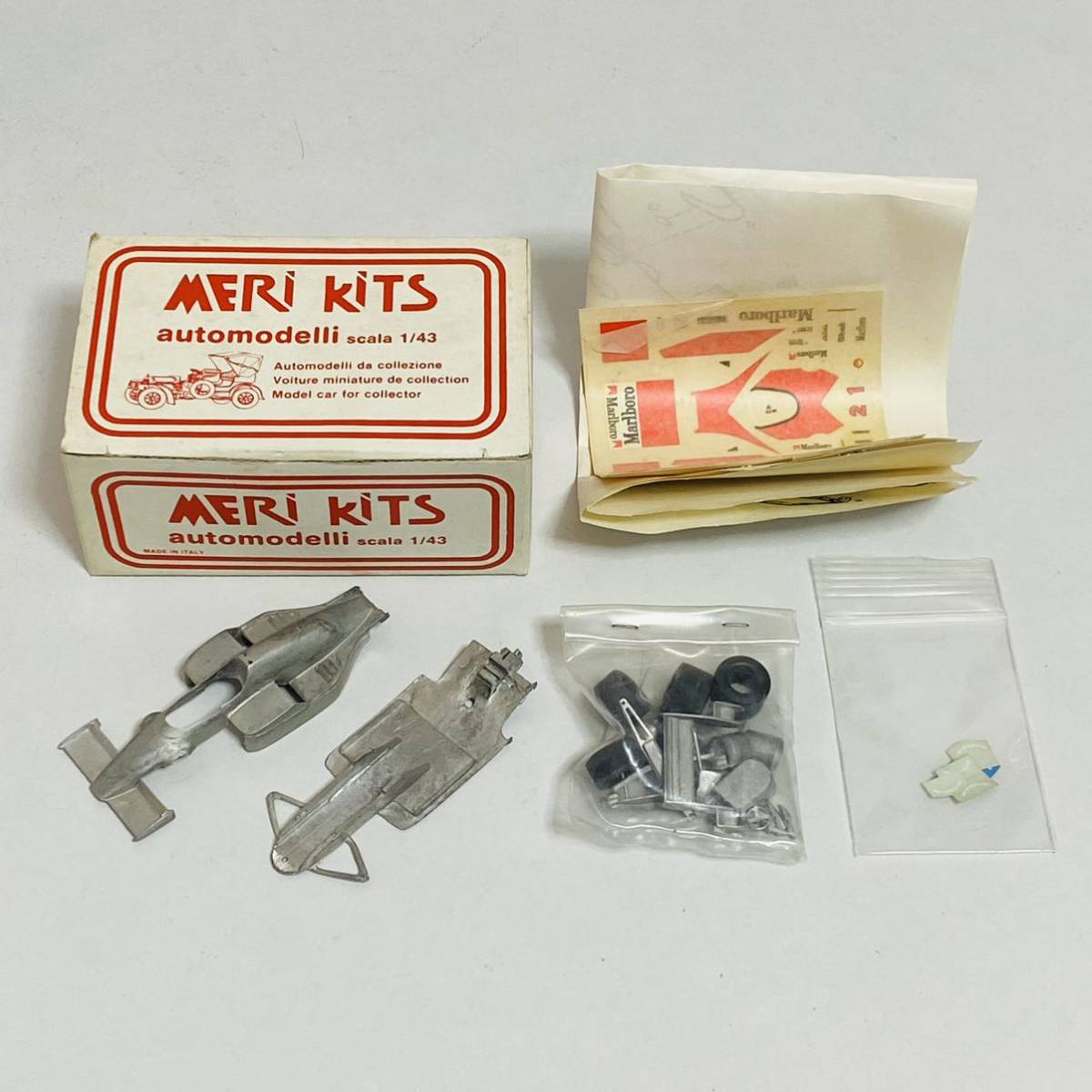 【未組立品】MERi KiTS メリキット automodelli 1/43スケール MK35 McLAREN TAG PORSCHE '84 現状品_画像2