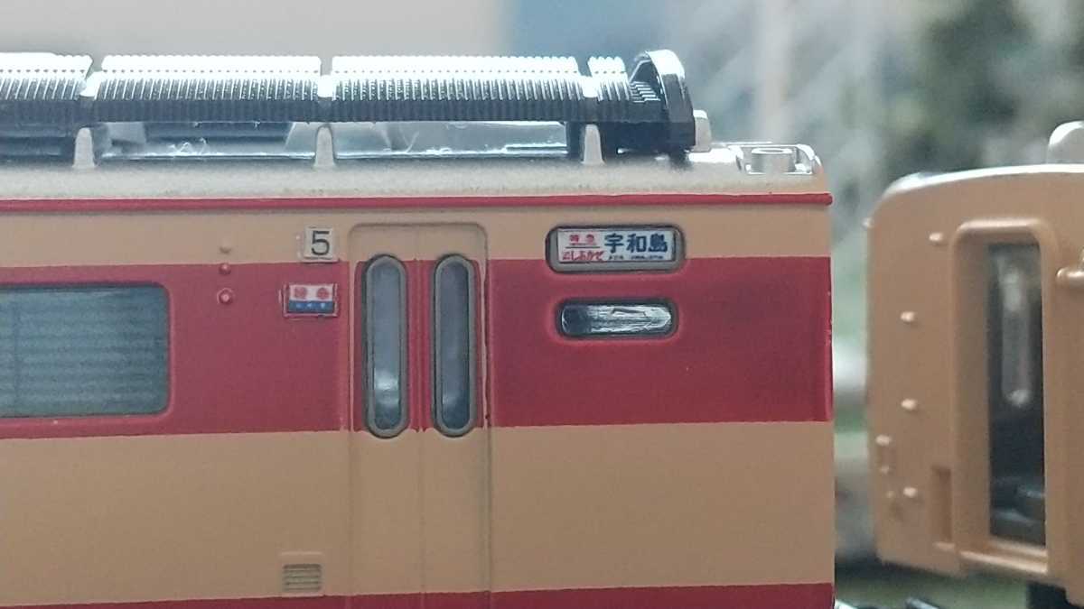 キハ181系特急しおかぜ6両編成 Tomix旧製品 室内再現、全車両自作 キハ181系特急しおかぜ6両編成 Tomix旧製品 室内再現、全車両自作
