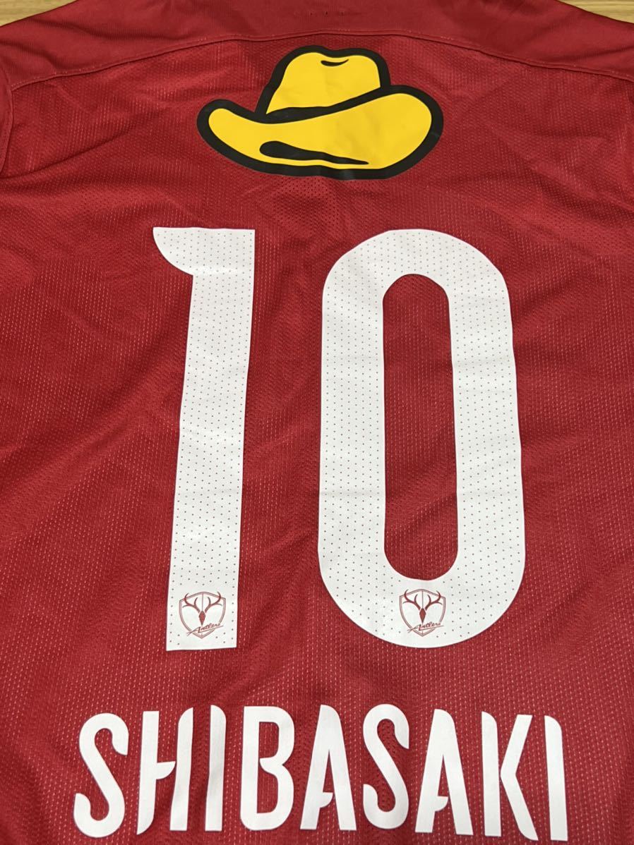 ☆選手用☆鹿島アントラーズ2016(H) #10 柴崎岳 クラブW杯準優勝モデル