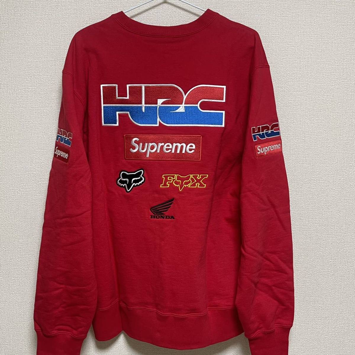 L】Supreme 19fw Honda FoxRacing Crewneck ceratinxd.com