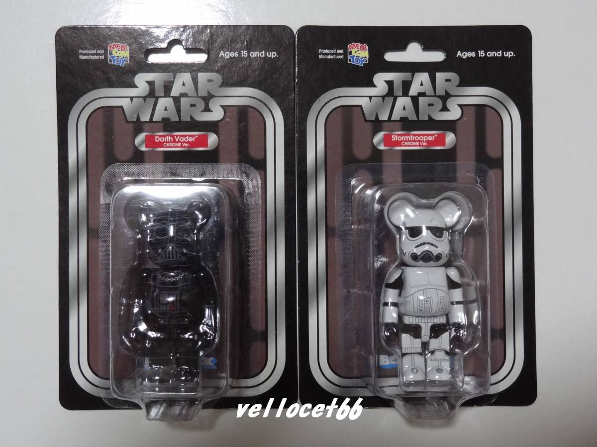 送料込み MEDICOM TOY STAR WARS DARTH VADER & STORMTROOPER BE 送料込み MEDICOM TOY STAR WARS DARTH VADER & STORMTROOPER BE