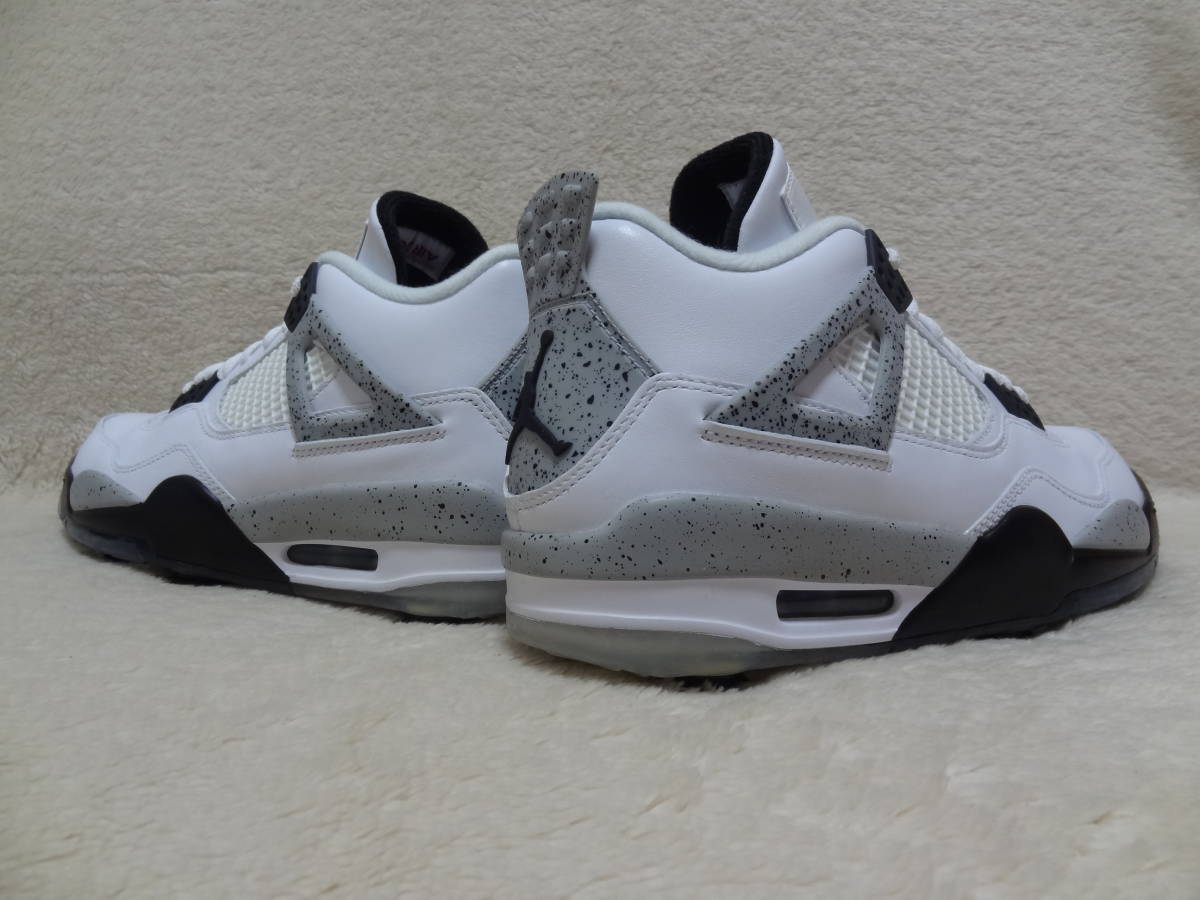 国内正規 NIKE AIR JORDAN 4 GOLF WHITE CEMENT US9 27cm 新品 エア