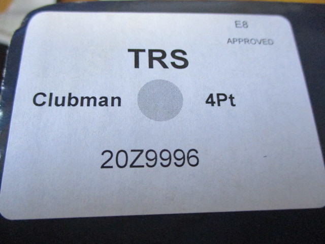 TRS 4点式レーシングハーネス　4pt 　３インチ　シルバー　英国製　シートベルト　サベルト_画像7