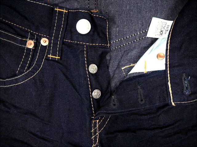 即決★日本製 リーバイス901★W29 新品 限定 阪神タイガース優勝記念モデル ジーンズ Levi's メンズ デニム 濃紺 ジーパン Gパン P12 3g._画像5