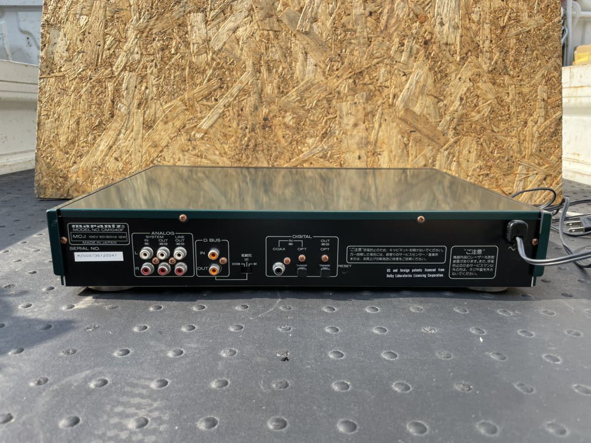 marantz★CM1040F★CD/MDプレーヤー★マランツ★CDプレーヤー★動作品★_画像10