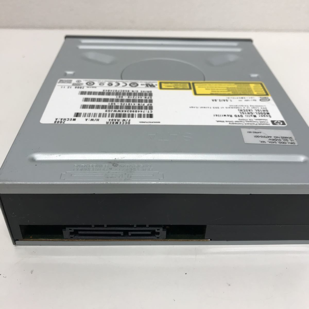 refle● 【動作未確認ジャンク】hp super multi DVD rewriter GH15L lightscribe_画像7