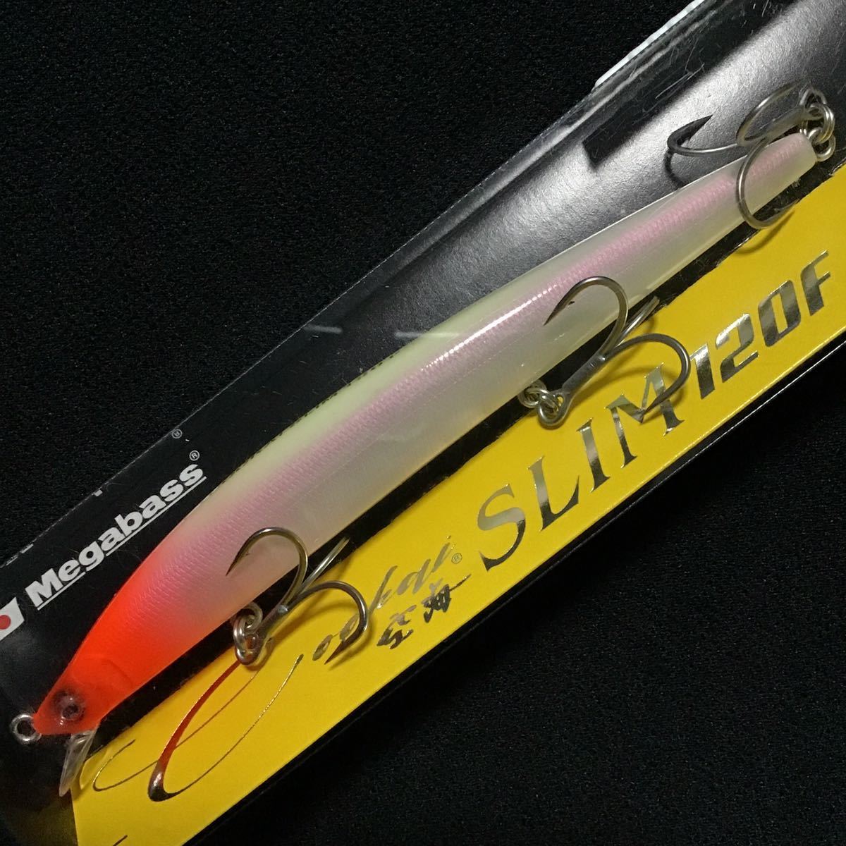 メガバス 空海スリム 120F【新品未開封】Megabass Cookai SLIM 120F PM SENSING RED HEAD_画像1