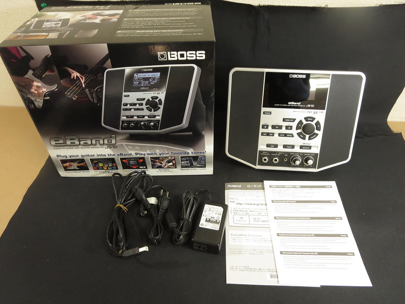 YP100/D】良品 BOSS eBAND ギターエフェクト オーディオプレーヤー JS