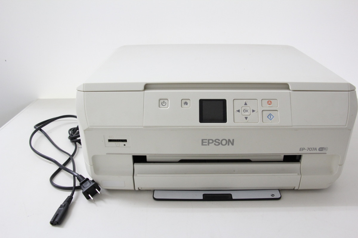 EPSON エプソン インクジェットプリンター EP-707A▲ジャンク_画像1