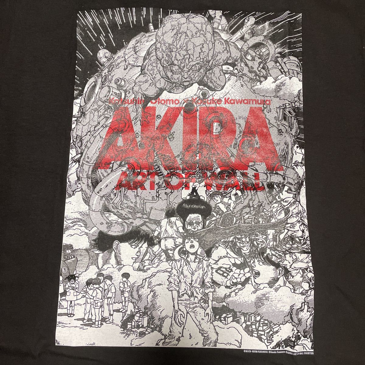 AKIRA ART OF WALL 渋谷パルコ限定 展示会商品 Tシャツ　大友克洋　イラスト　原画　アキラ