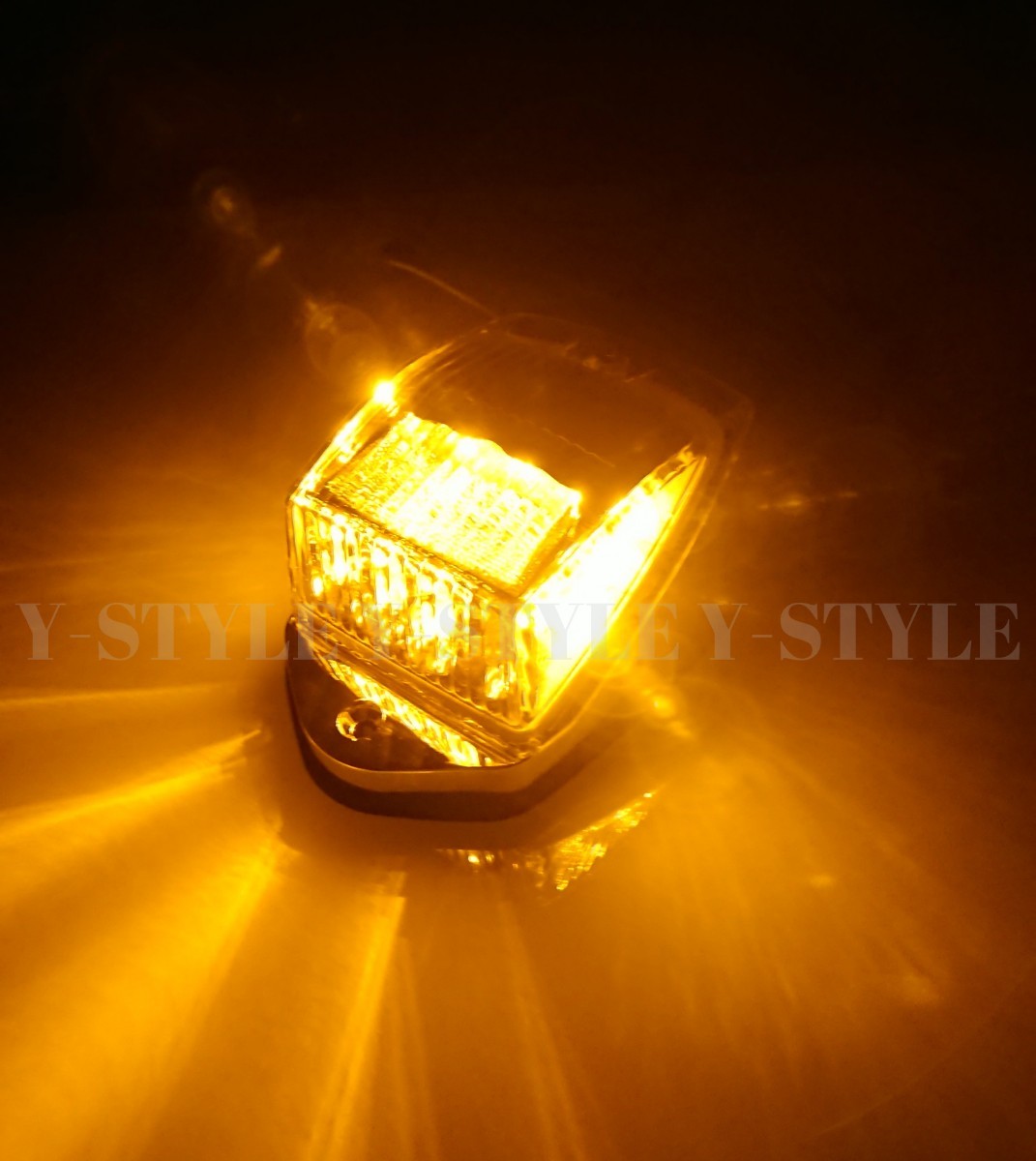 LED キャブマーカー 24V マーカーランプ デコトラ 1個 クリア LED キャブマーカー 24V マーカーランプ デコトラ 1個 クリア