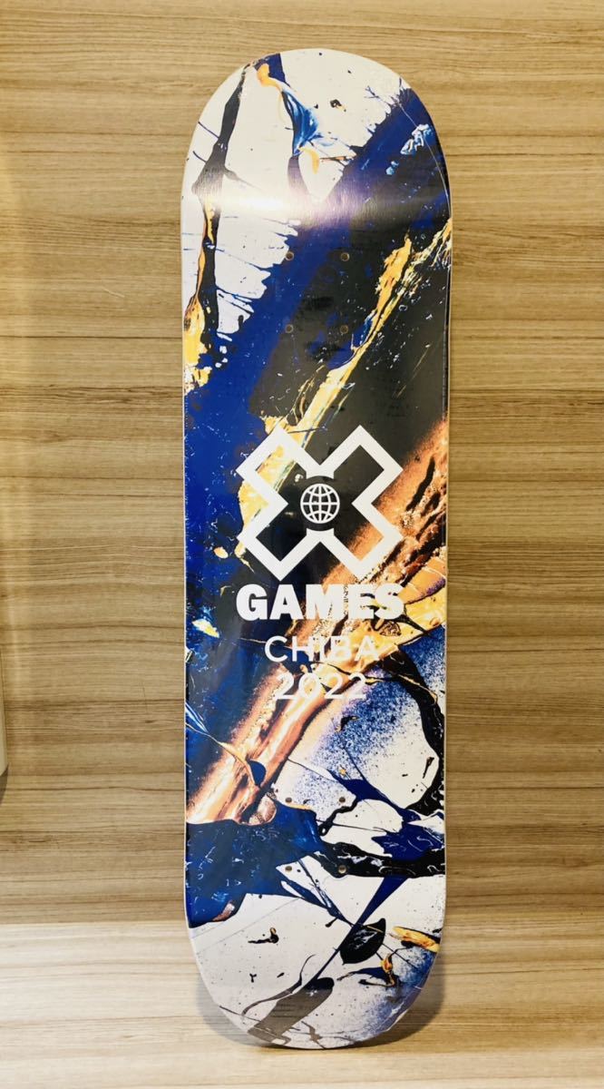 即決 新品未開封 X Games Chiba メインビジュアル 山口歴 数量限定 オリジナルデッキ 送料無料 スケートデッキ 山口 歴 デッキ  xgames