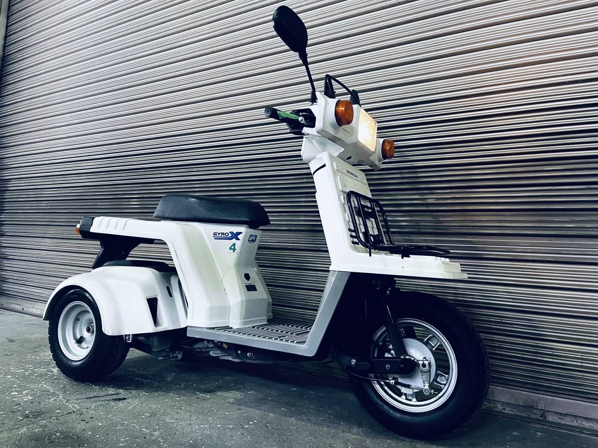 1円スタート! ホンダ ジャイロX 始動動画有 TD02 4st ノーマル