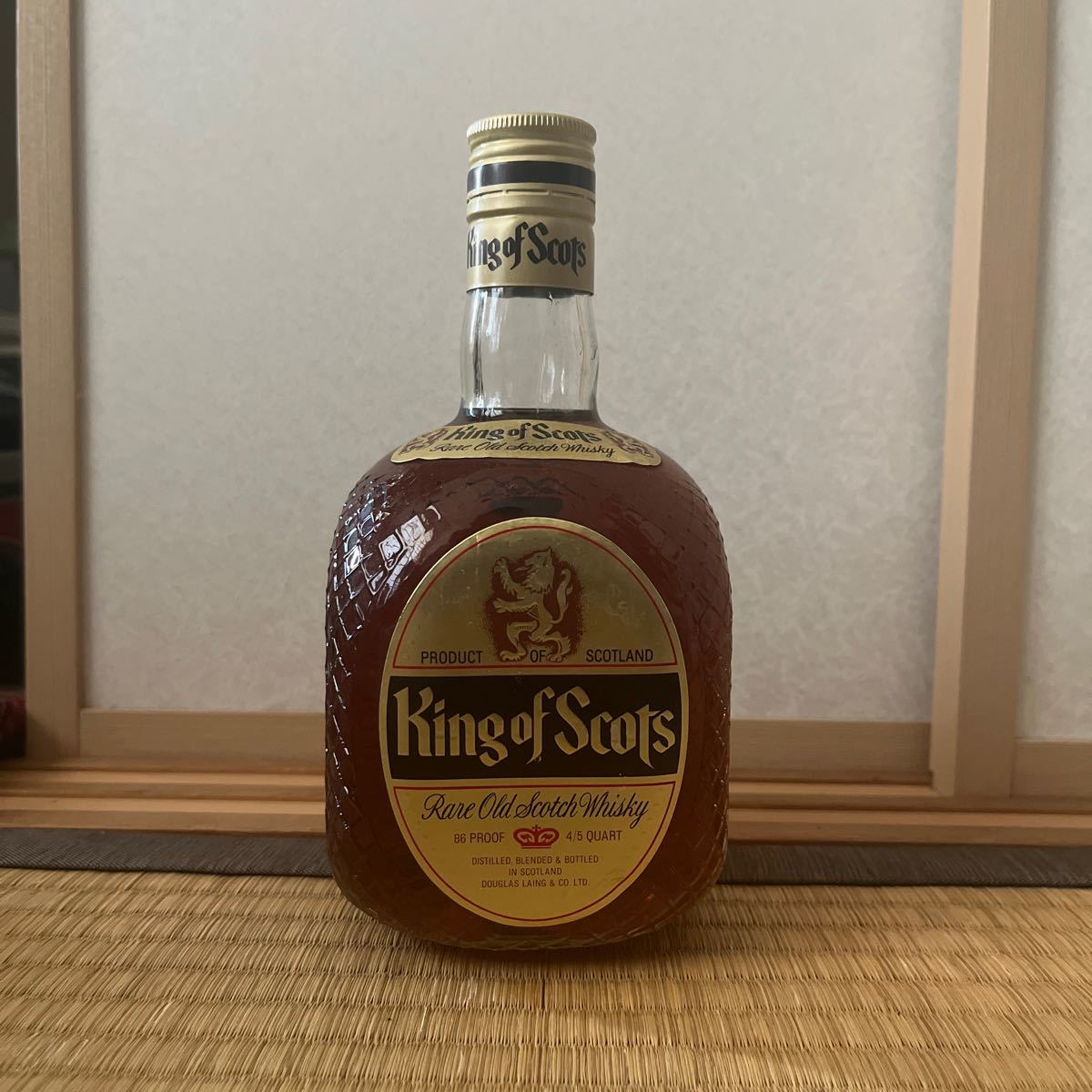 再値下げ！King of Scots スコッチウイスキー 古酒