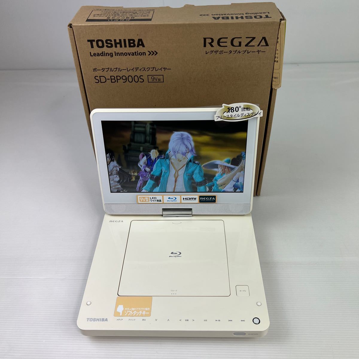 TOSHIBA REGZA レグザポータブルプレーヤー SD-BP900S lram-fgr.ma